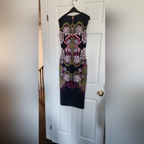 Gorgeous Ted Baker dress with entire zippered back. - Picture 3 of 4
